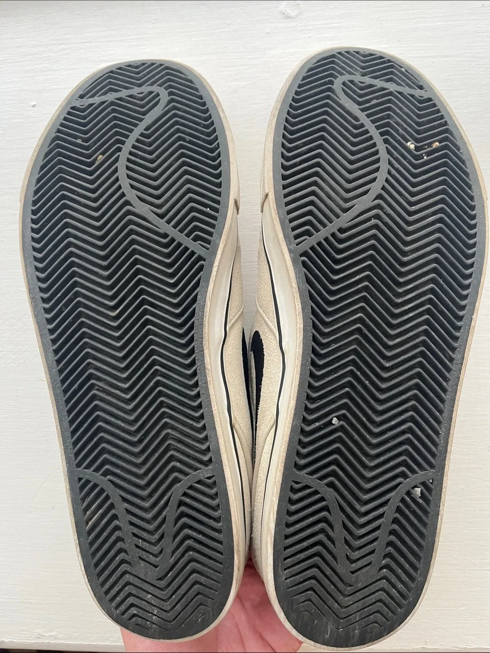 Nike Stefan Janoski Slip-On Loafers in White and Black